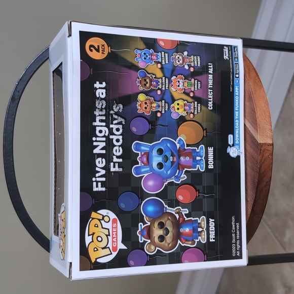 Funko Pop Five Nights at Freddy's Freddy Bonnie Metallic TargetCon Exclusive - Picture 2 of 7